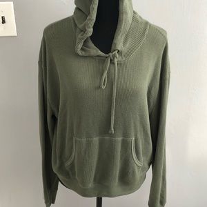 Hollister Lg Thermal Knit Hoodie